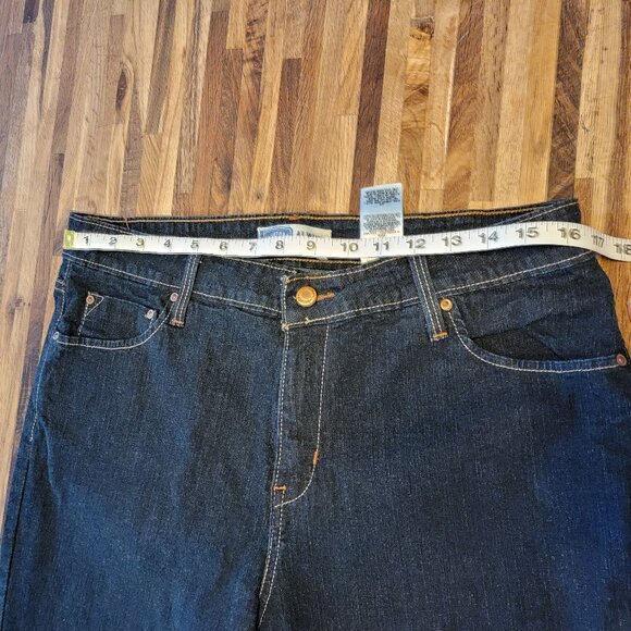 Levi's Signature Bootcut Mid Rise At Waist Straight Leg Blue Jeans - Picture 7 of 13